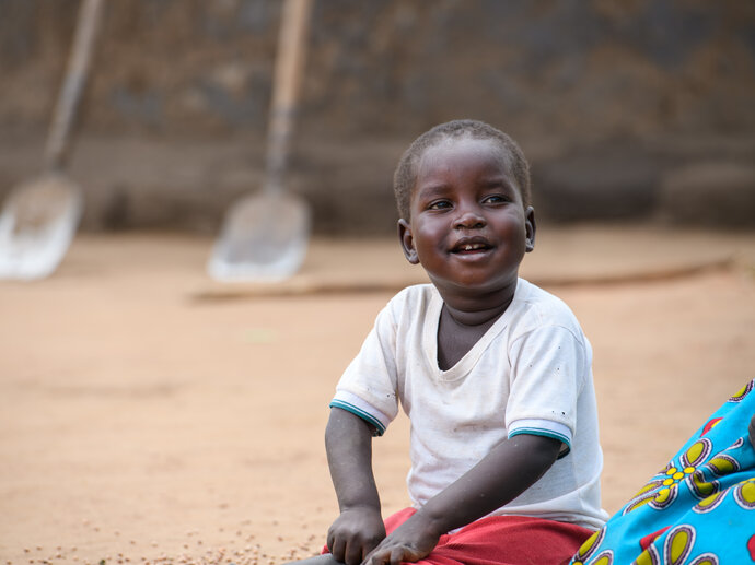 Photo: child smiling