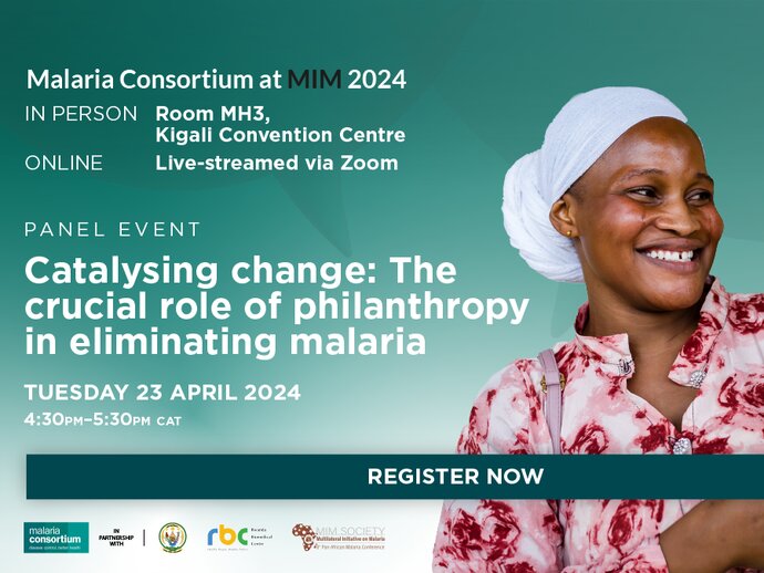 Catalysing change: The crucial role of philanthropy in eliminating malaria’ panel event at MIM 8th PAMC