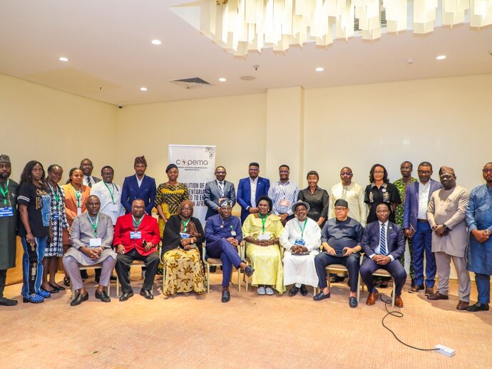 African leaders during COPEMA Dinner on the sidelines of RBM Partnership to End Malaria The Big Push 2025