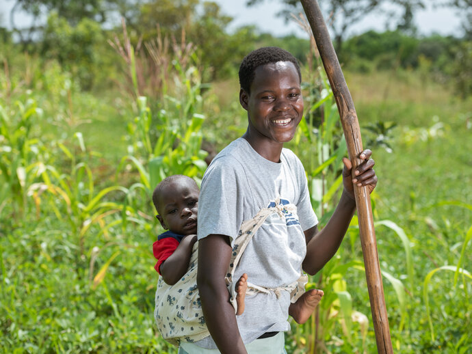 Photo: Emmanuel Museruka / MMV Photo: Mère et bébe