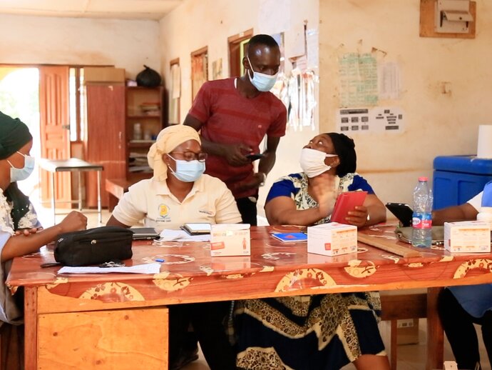 Photo: SMC community health workers