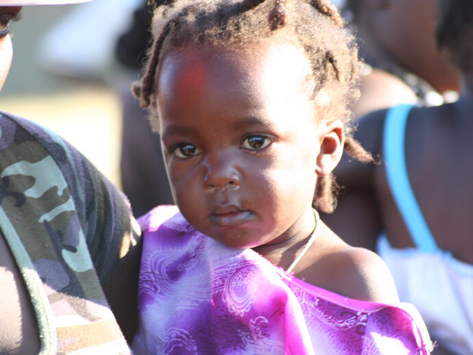 Photo: Little African girl