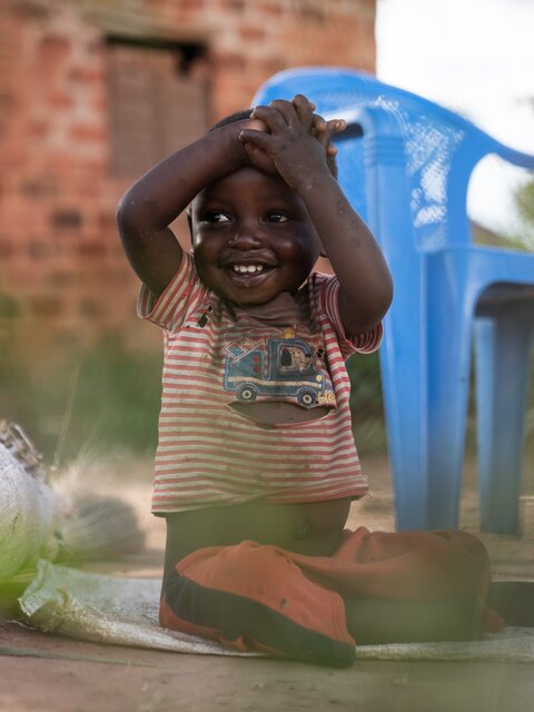 Photo: Boy smiling