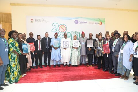 African leaders in Abuja during COPEMA Dinner at the RBM Partnership to End Malaria Big Push 